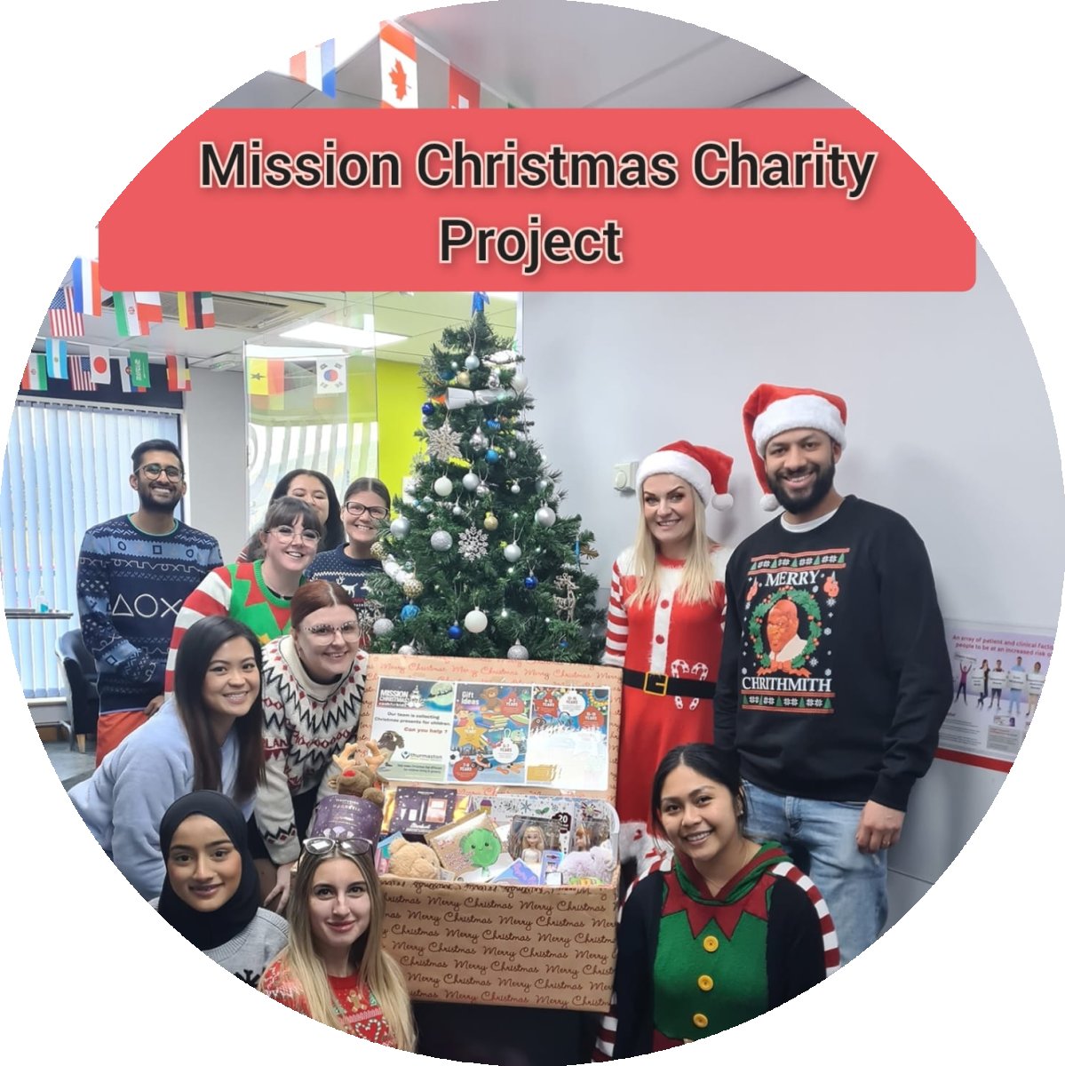 Thurmaston Dental Practice Mission Christmas 2023 East Midlands Fundraising Gem and Greatest